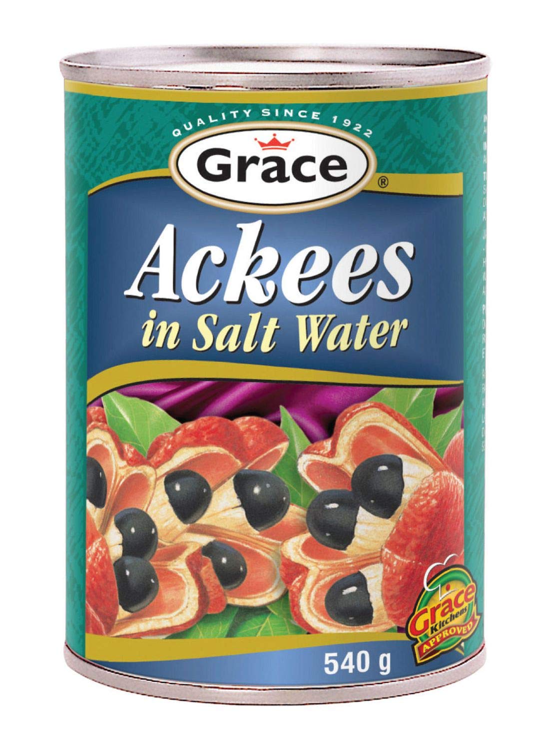 Grace Ackees in Salt Water, 540g (3 pack)