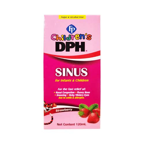FP Children DPH Sinus Strawberry, 120ml