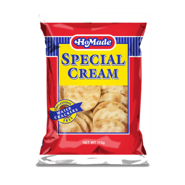 Homade Special Cream Crackers 112g, 3 Pack