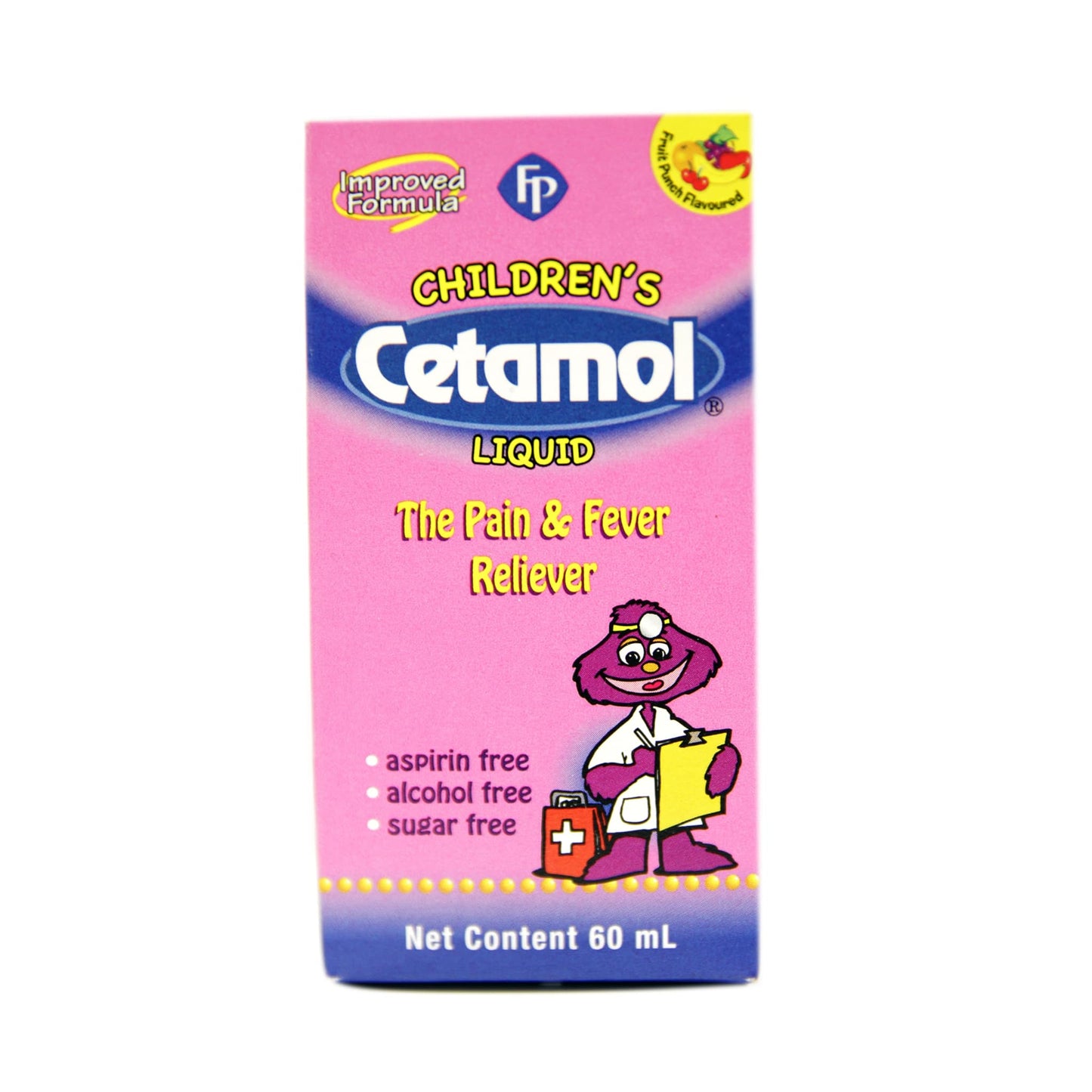 Cetamol Children Pain And Fever Liquid, 60ml