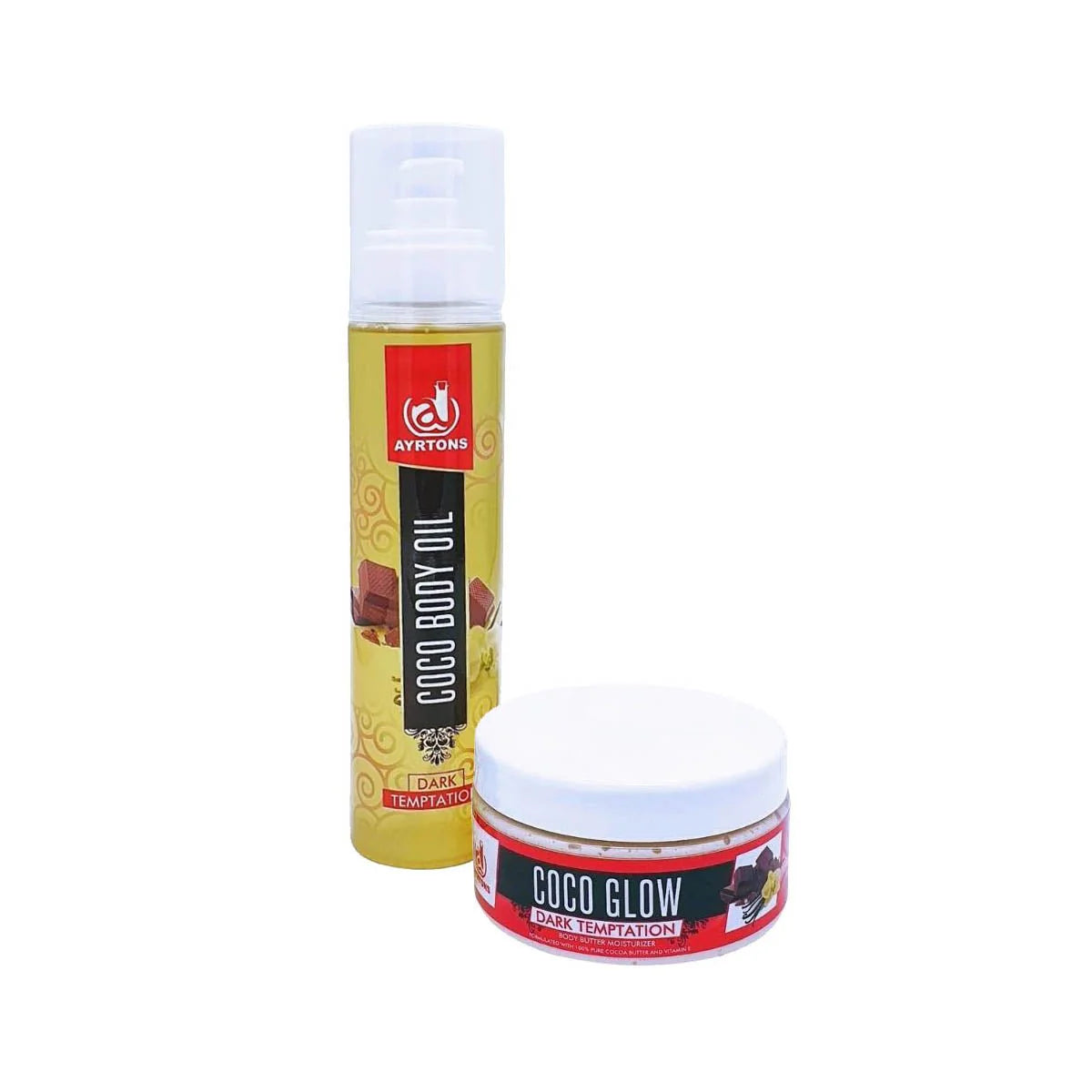AYRTONS Coco Body Oil and Coco Glow Body Butter Bundle - Dark Temptation