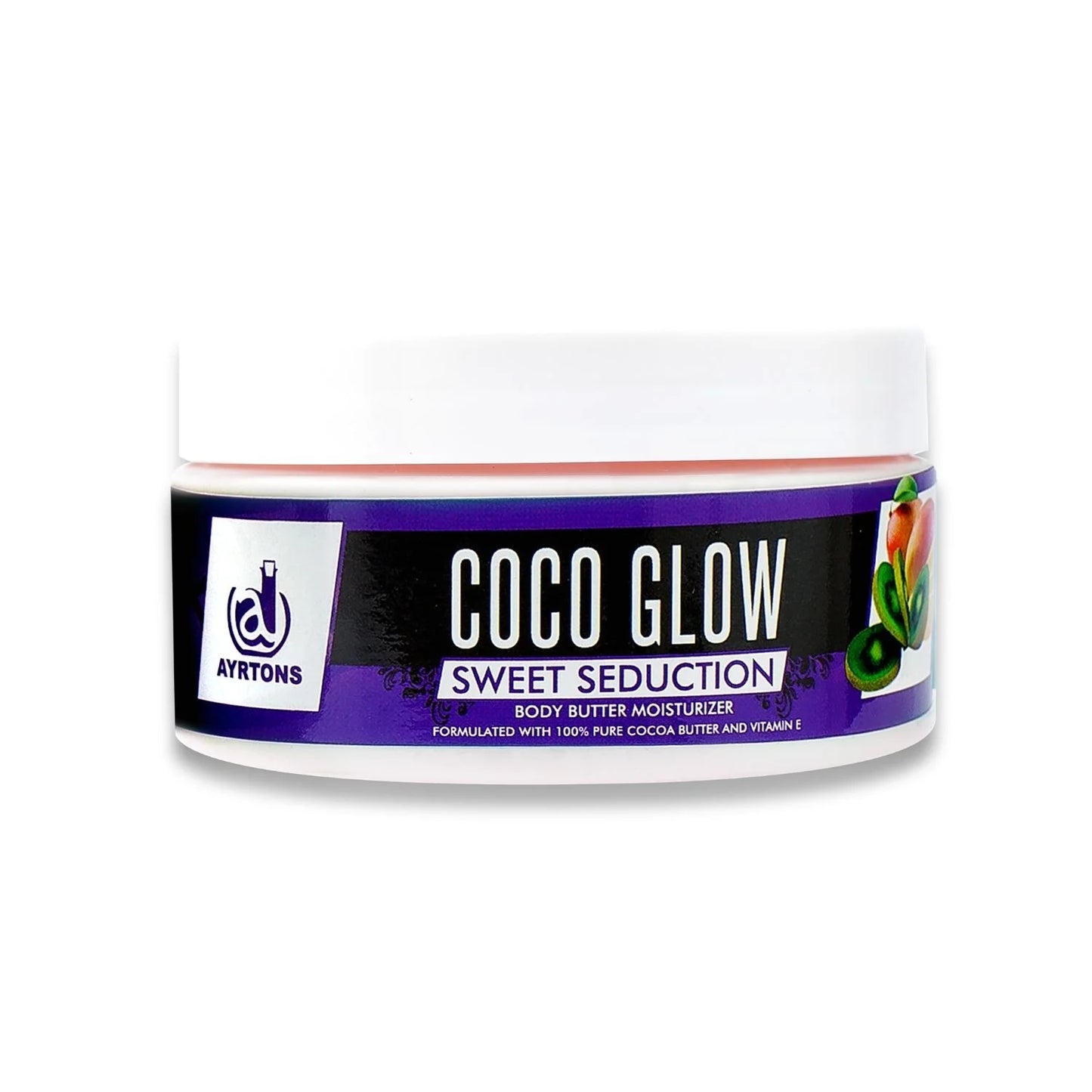 AYRTONS Coco Glow Body Butter, 8oz (2 Pack)