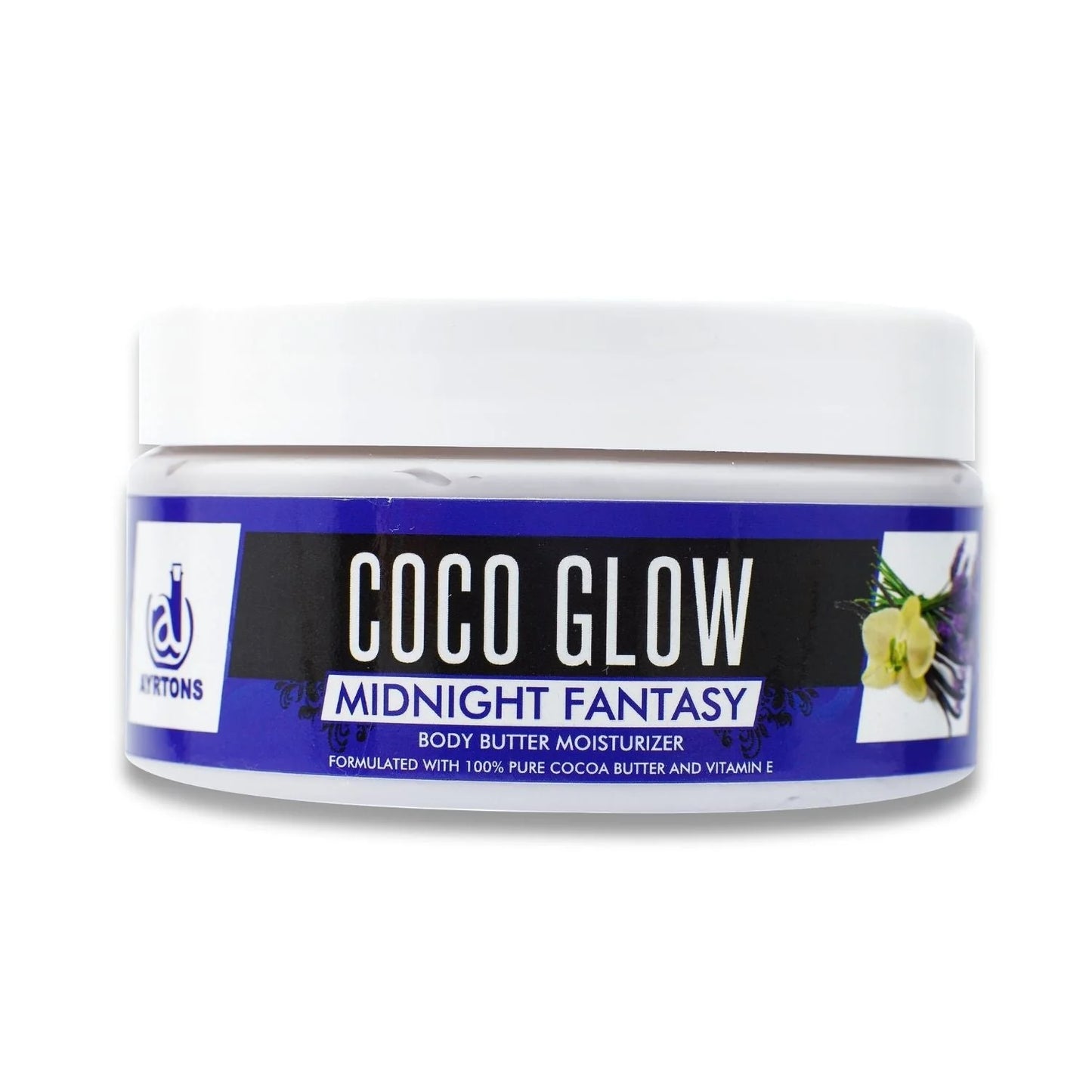 AYRTONS Coco Glow Body Butter, 8oz (2 Pack)