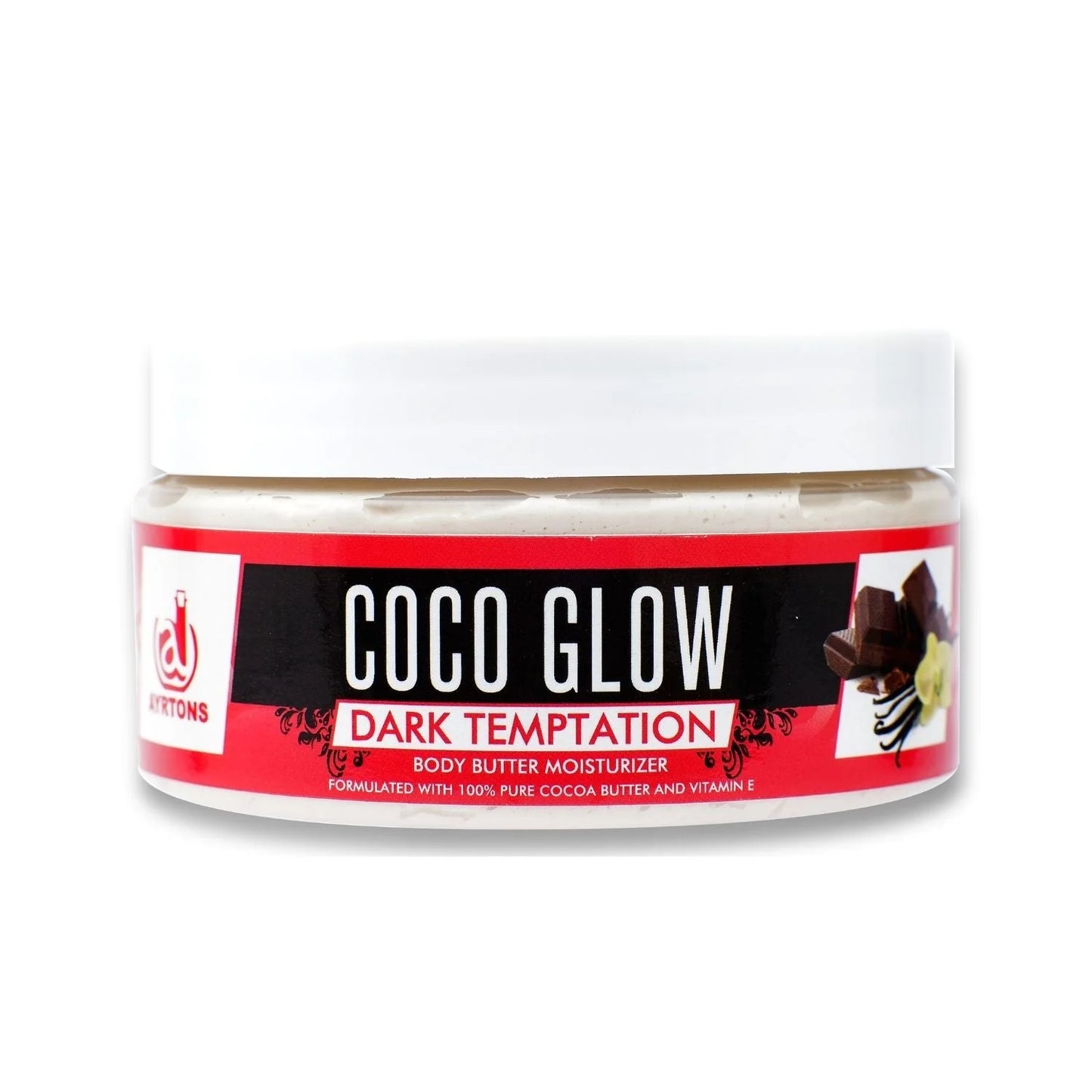 AYRTONS Coco Glow Body Butter, 8oz (2 Pack)