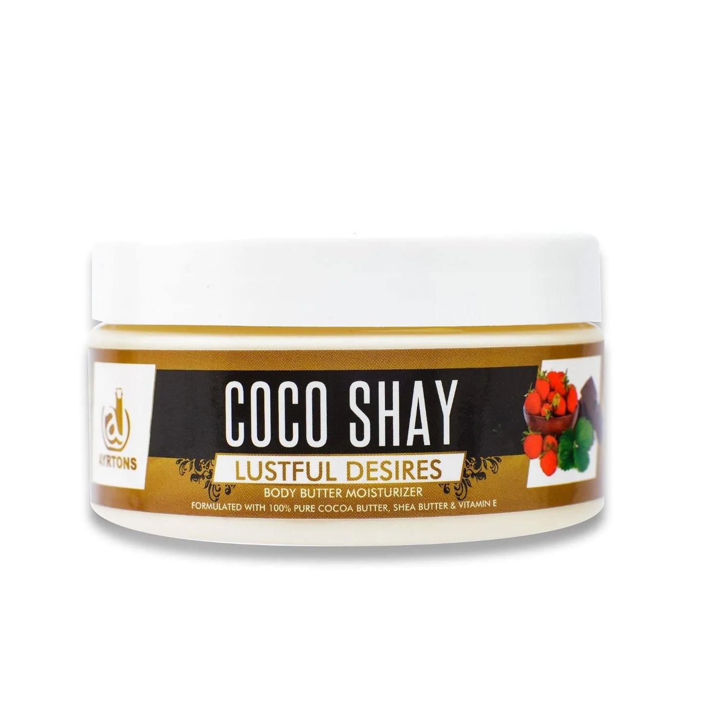 AYRTONS Coco Shay Body Butter, 8oz (2 Pack)