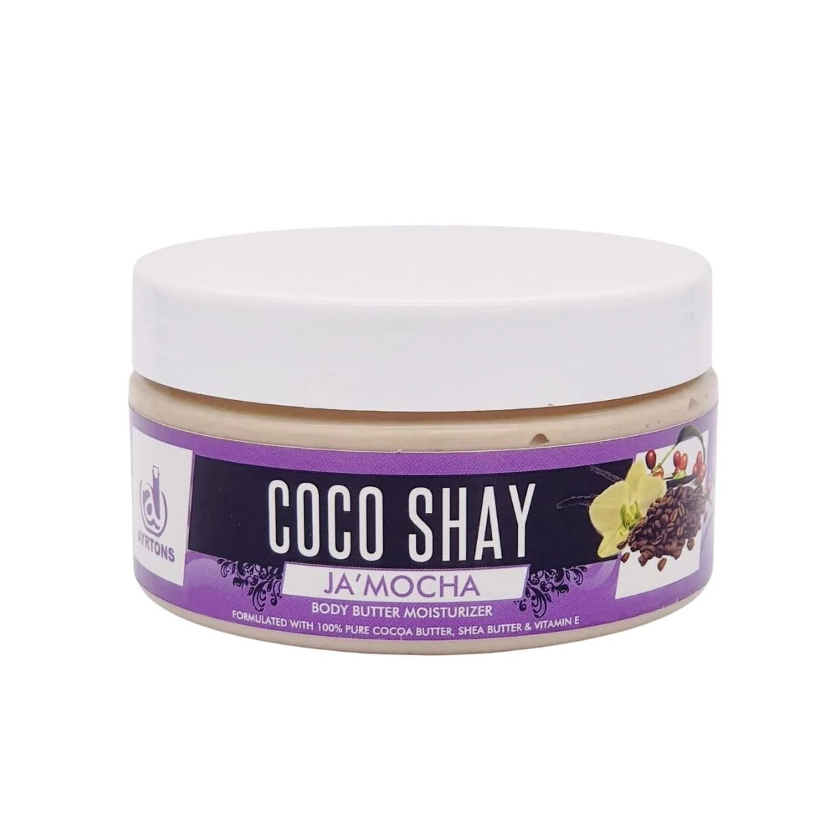AYRTONS Coco Shay Body Butter, 8oz (2 Pack)