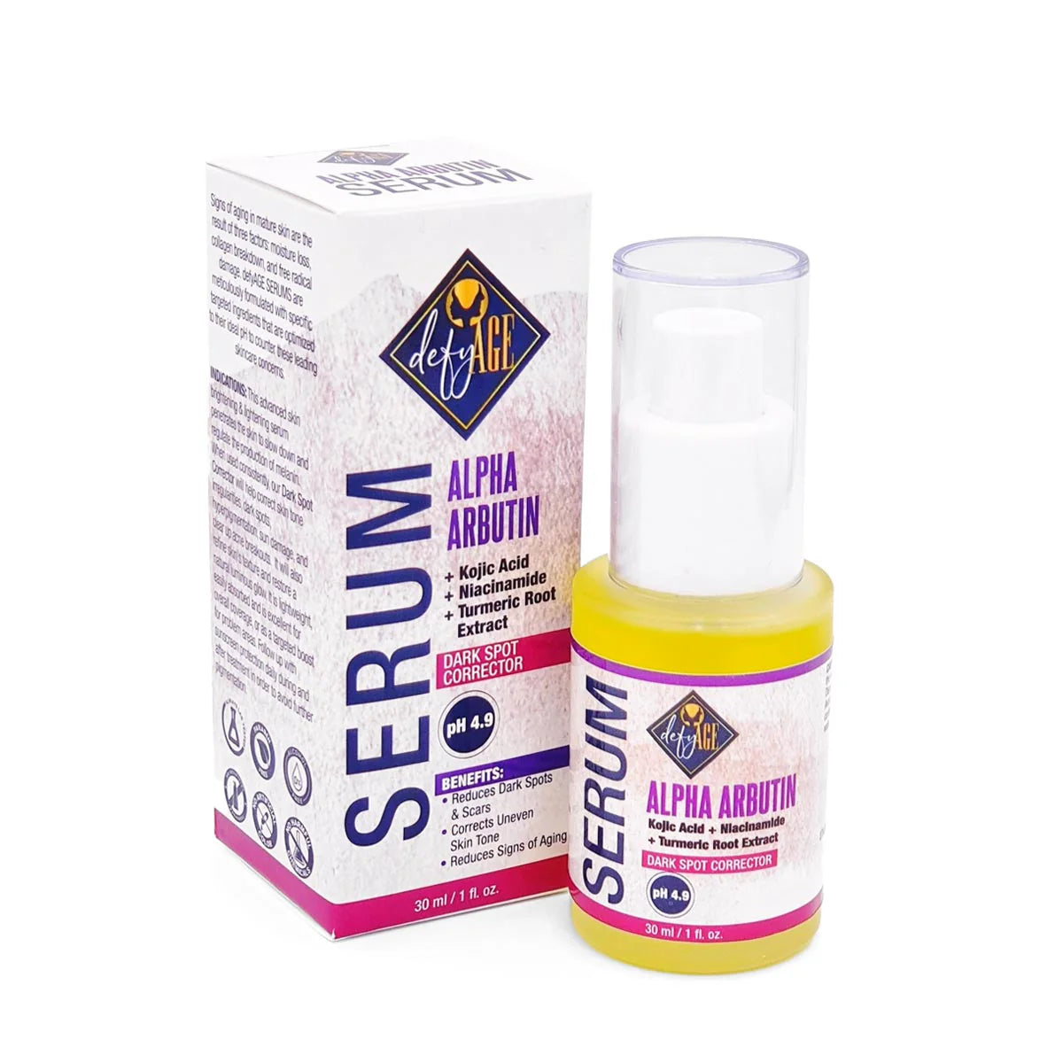 Ayrtons defyAGE Alpha Arbutin Serum, 30ml
