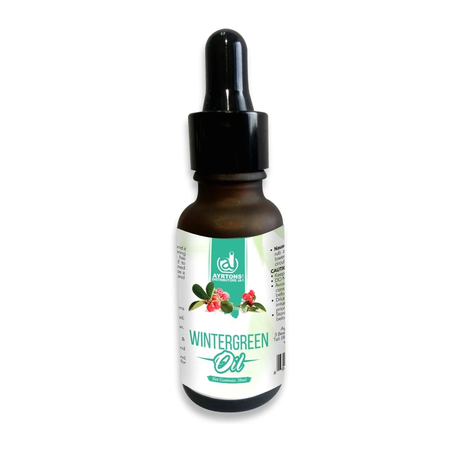 AYRTONS Wintergreen Essential Oil, 20ml