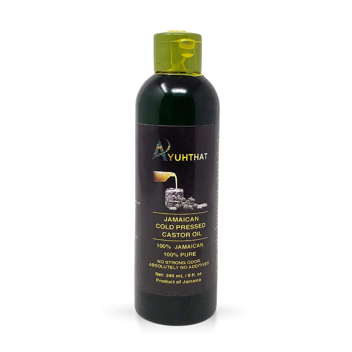 Ayuhthat 100% Jamaican Castor Oil