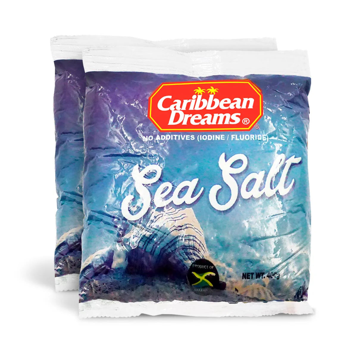 Caribbean Dreams Sea Salt, 400g (2 Pack)