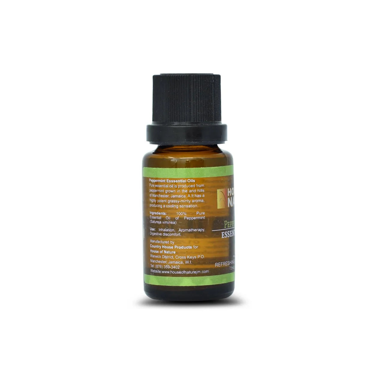 Country House Peppermint Essential Oil, 15ml