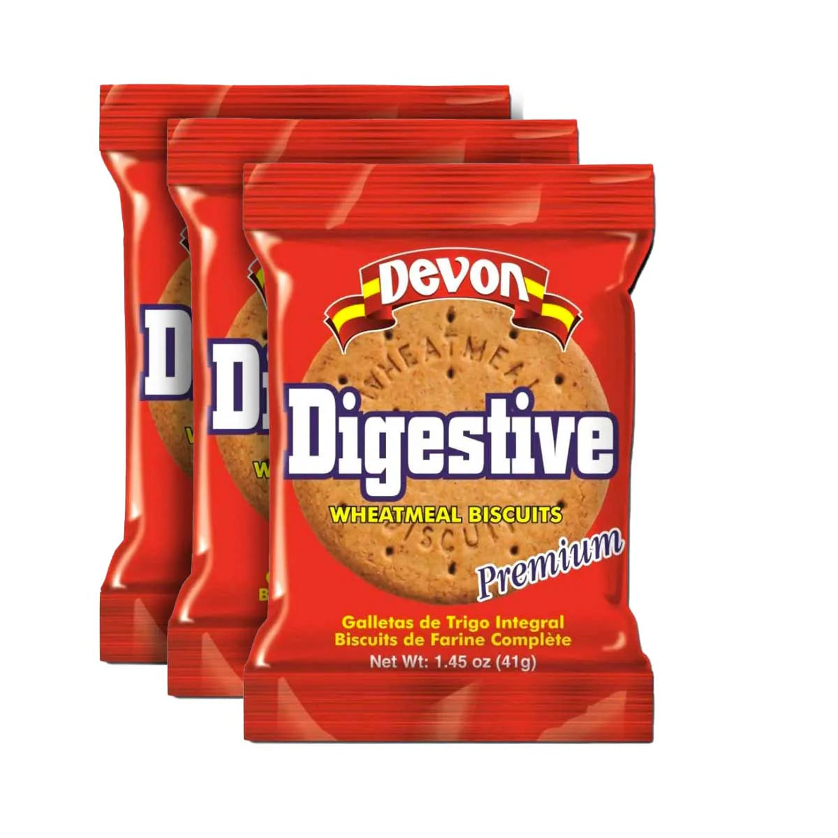 Devon Digestive Biscuits, 22g (3 Pack)