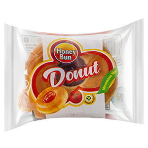 Honey Bun Donut, (3Pack)