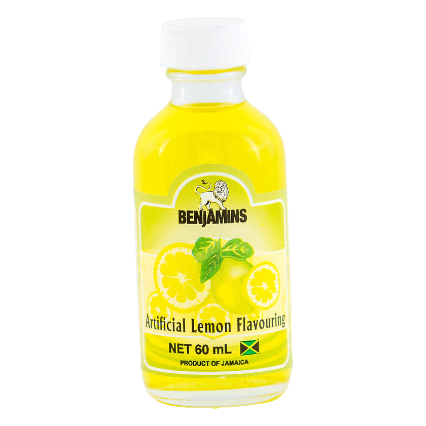 Benjamins Artificial Lemon Flavouring, 60ml