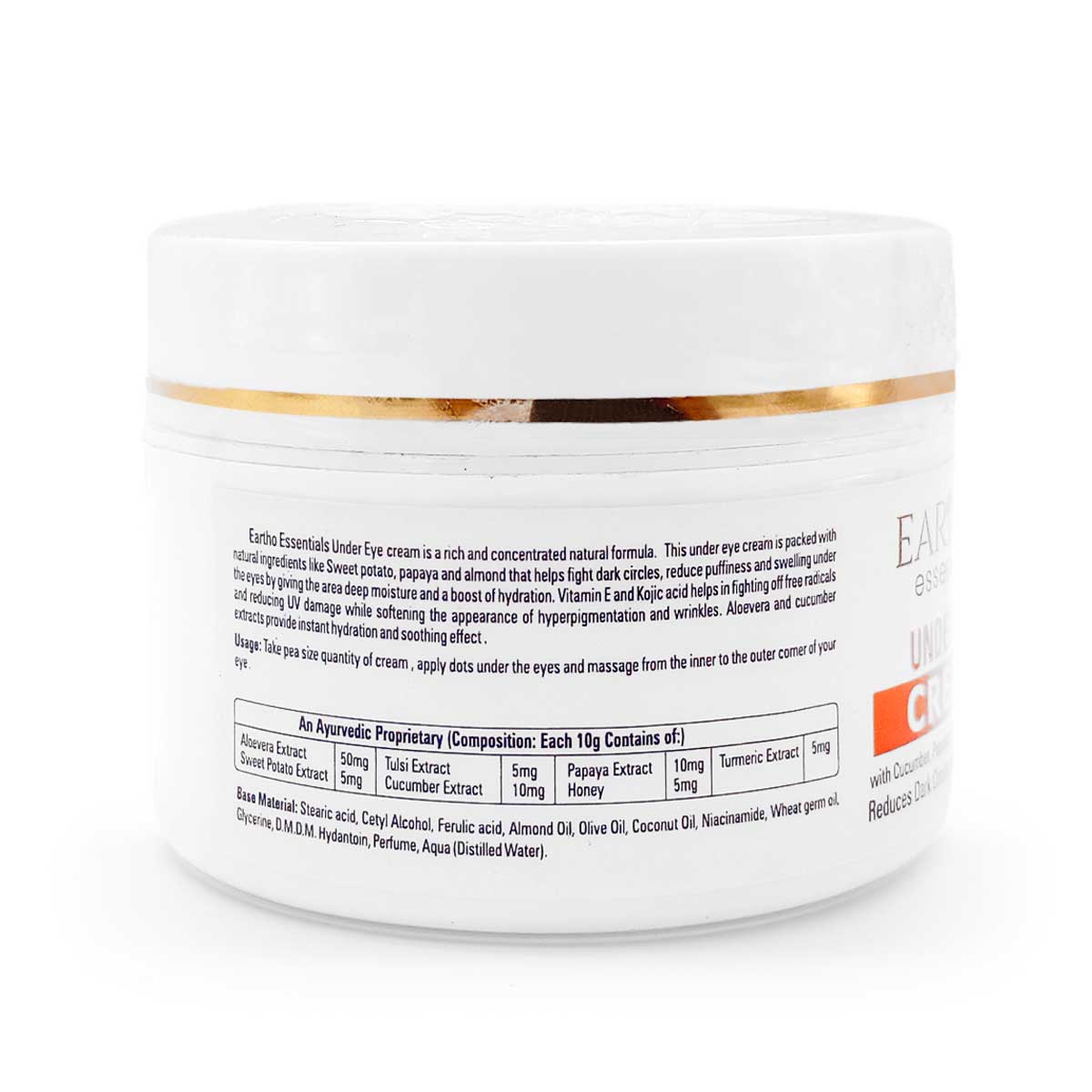 Eartho Essentials Under Eye Cream, 50g