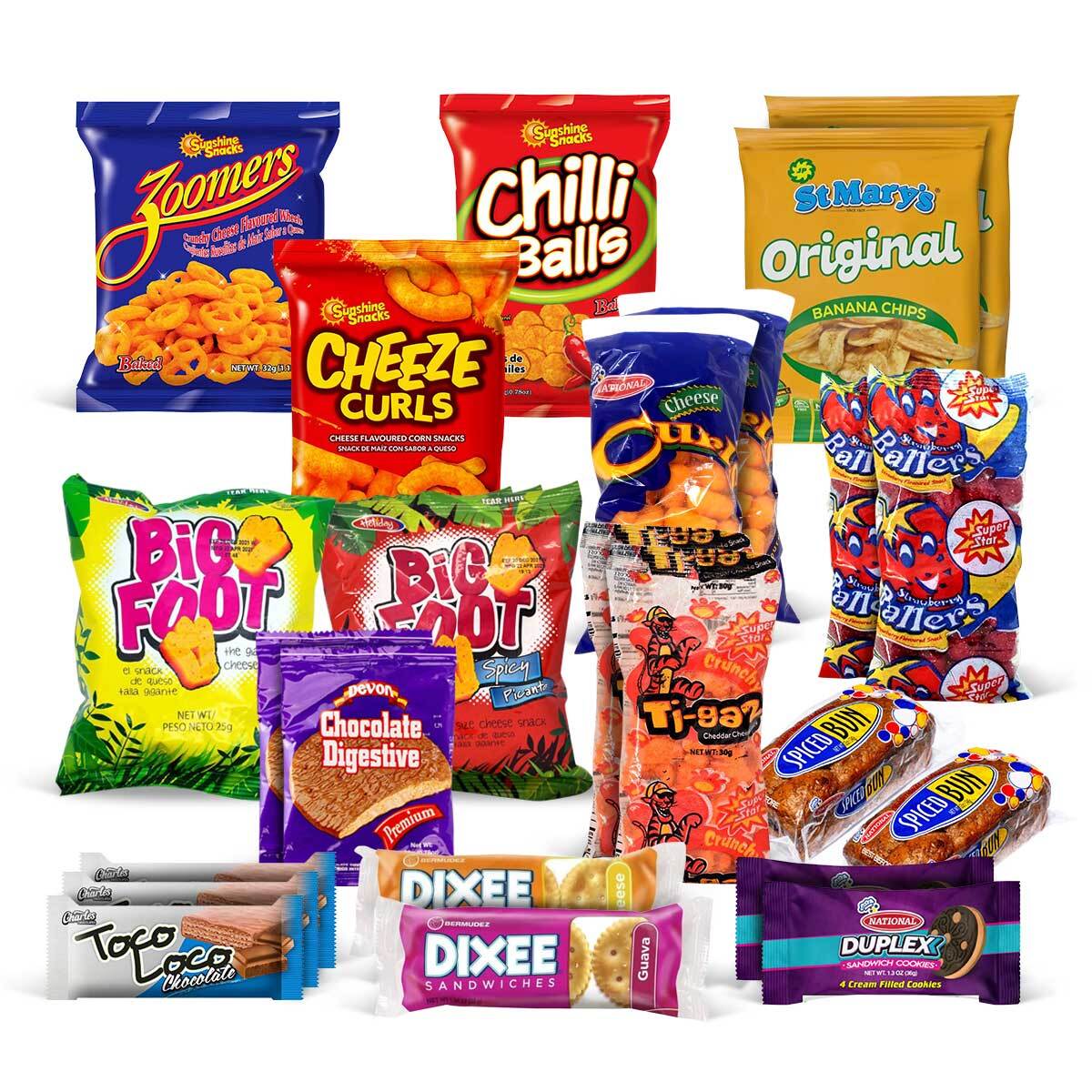 Exotic Caribbean Snacks Bundle