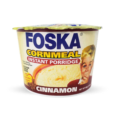 Foska Cornmeal Instant Porridge Bundle, 2.6oz