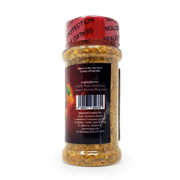 King's Jamaican 100% Jamaican Scotch Bonnet Peppers Flakes, 1.6oz