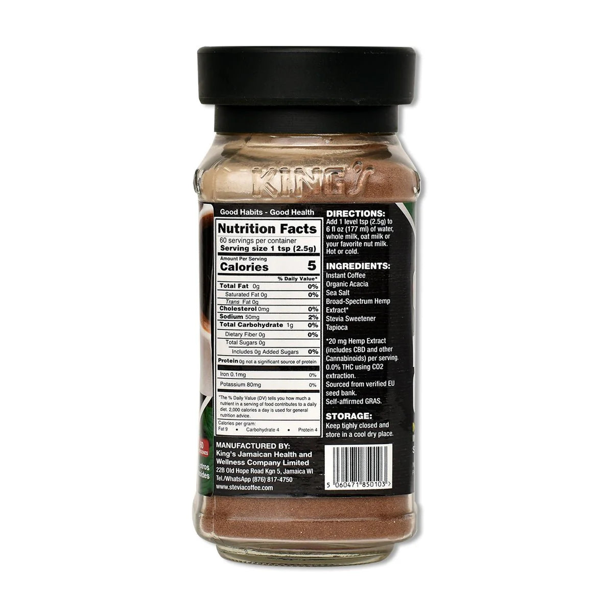 King's Jamaican Mushroom Coffee, 150g