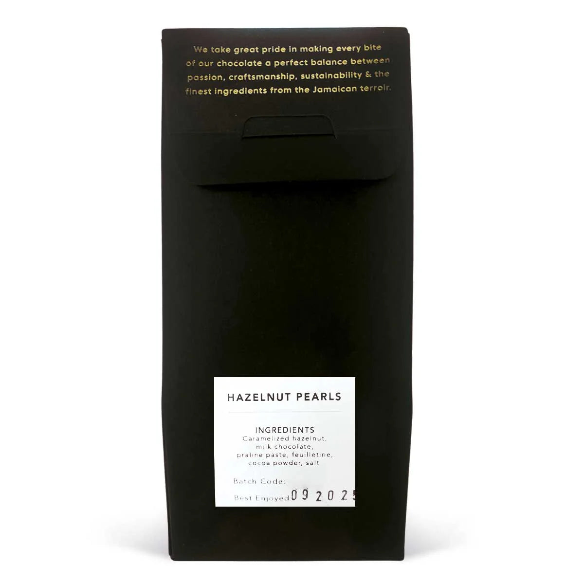 Likkle More Artisan Chocolate Hazelnut Pearls