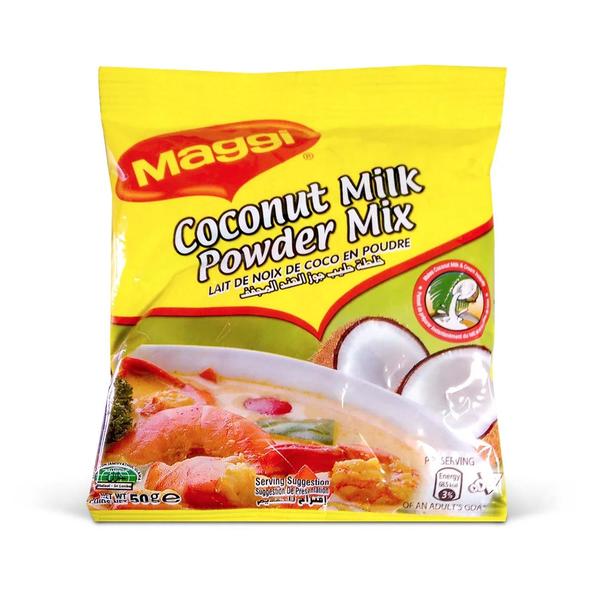Maggi Coconut Milk Powder Mix, 50g (3 Pack)