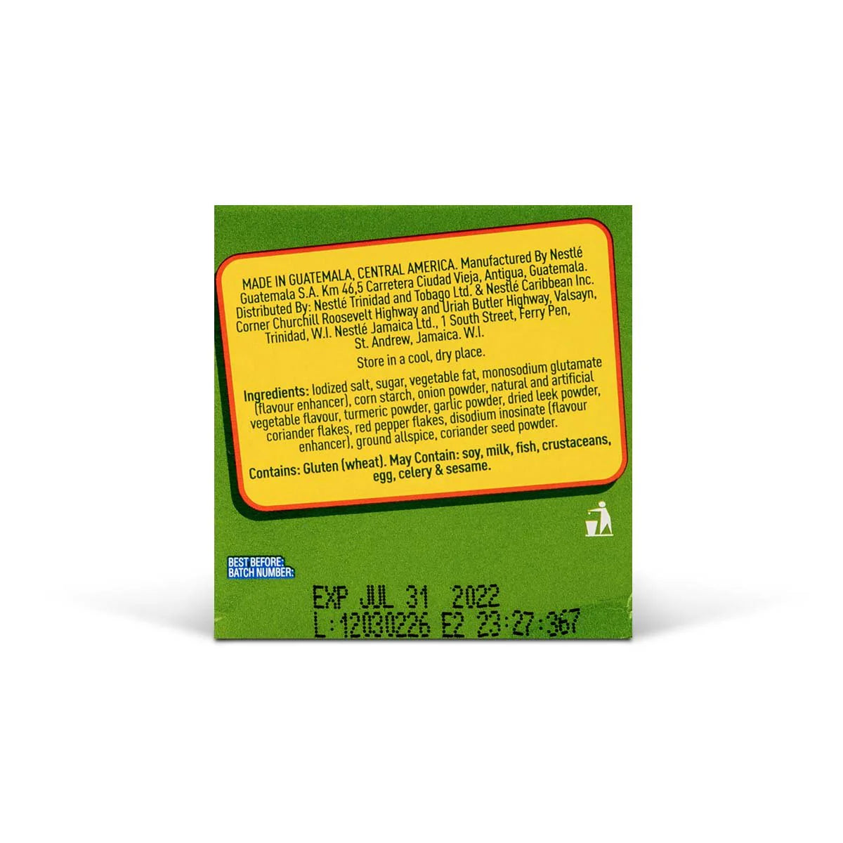 Maggi Vegetable Cubes, 100g (3 Pack)