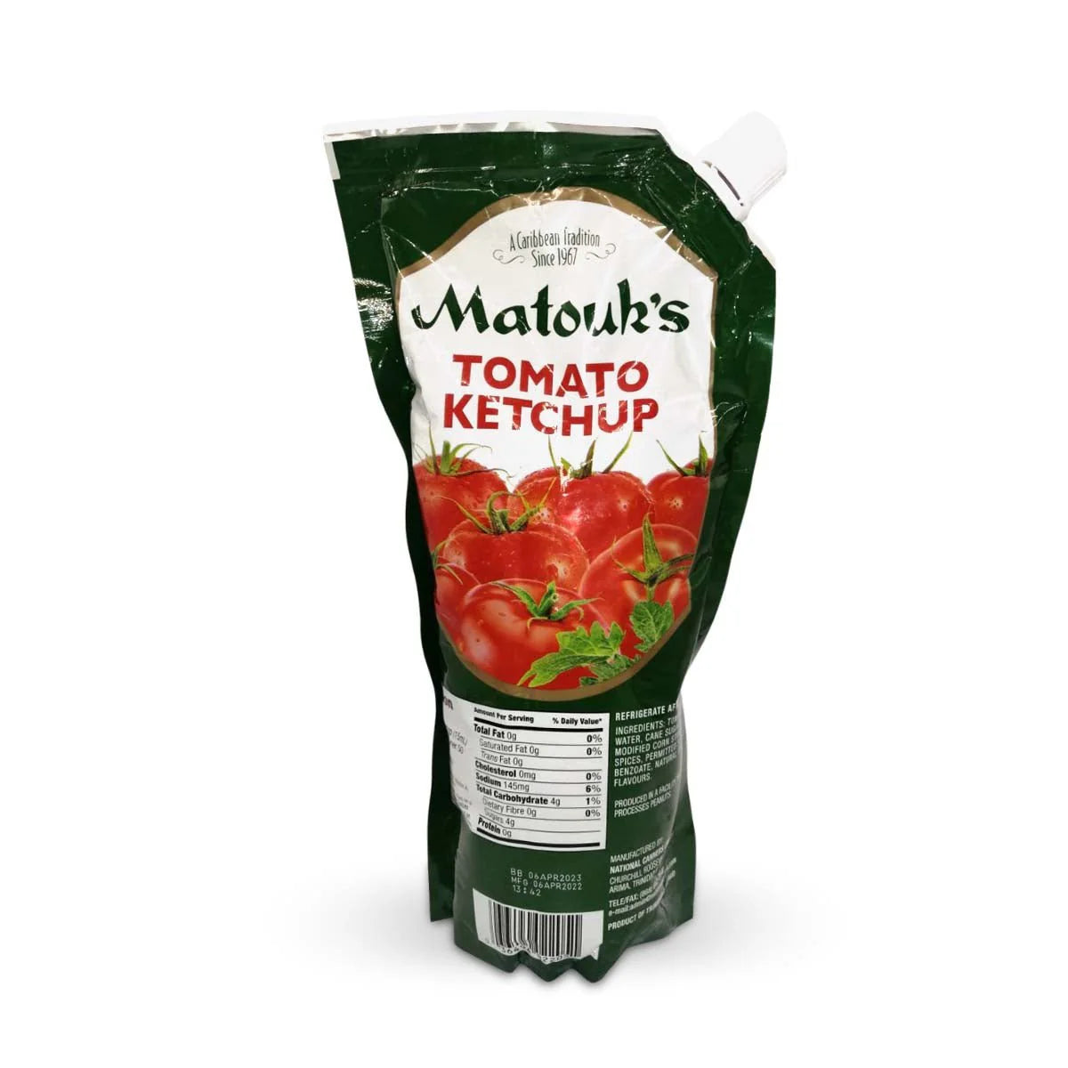 Matouk's Tomato Ketchup Spouch, 26oz