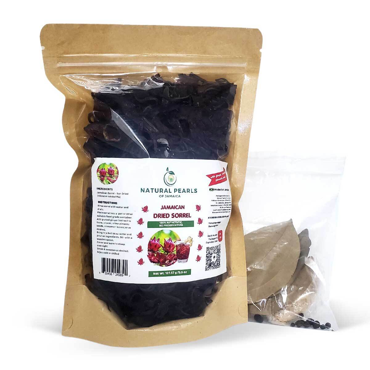 Natural Pearls of Jamaica Jamaican Dried Sorrel, 5.5oz