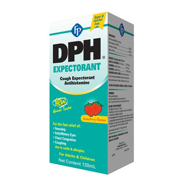 FP DPH Cough Expectorant Antihistamine, 120ml