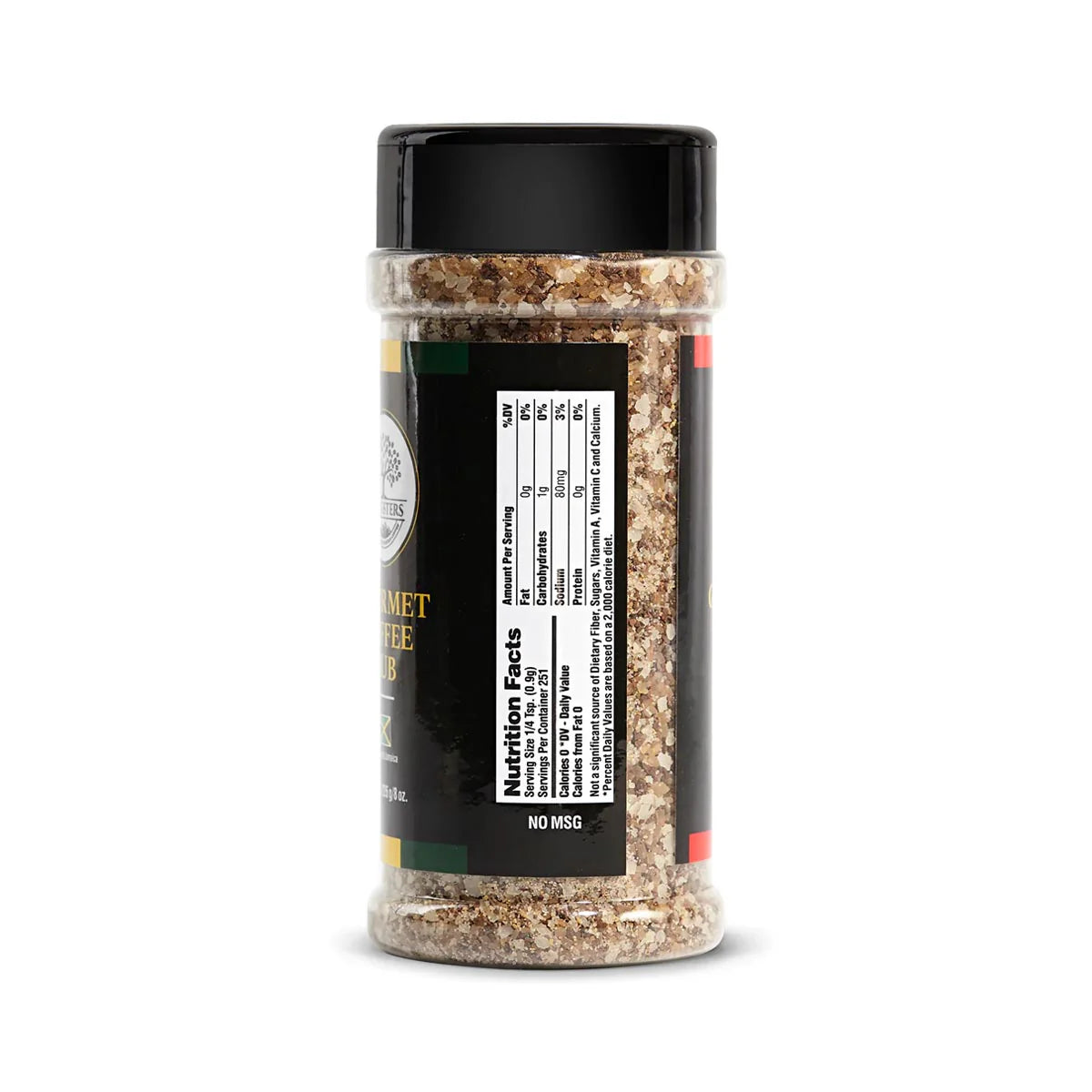 Sangster's Gourmet Coffee Rub, 8oz (Original or Spicy)