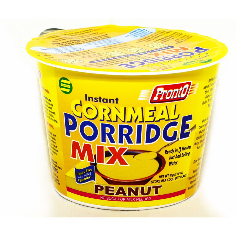 Pronto Instant Porridge Mix Cup, 60g (3 Packs)