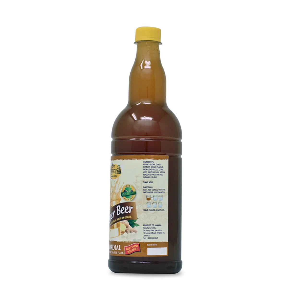 Sir Henry's Ginger Beer Cordial, 33.8oz