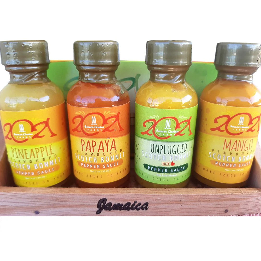 Smart Choice Farms Pure and Flavoured Pepper Sauces Variety Tray