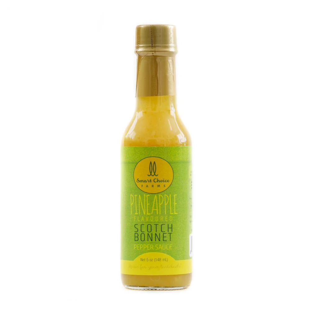 Smart Choice Pineapple Flavored Scotch Bonnet Pepper Sauce, 5oz