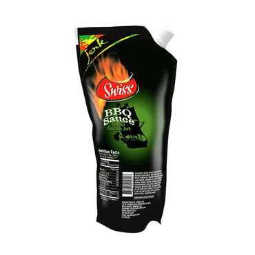 Swiss Jerk BBQ Sauce Spouch, 16oz (2 Pack)