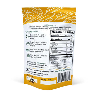 Tropicks365 Dried Mango Sweet N' Sour, 45g