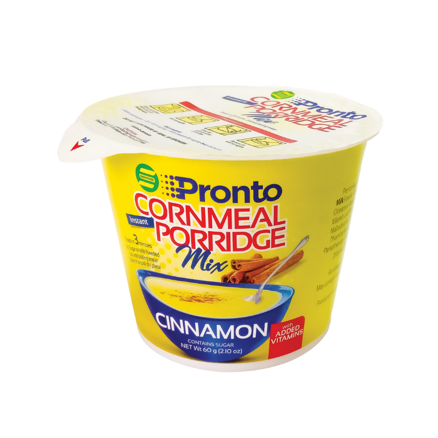 Pronto Instant Porridge Mix Cup, 60g (3 Packs)