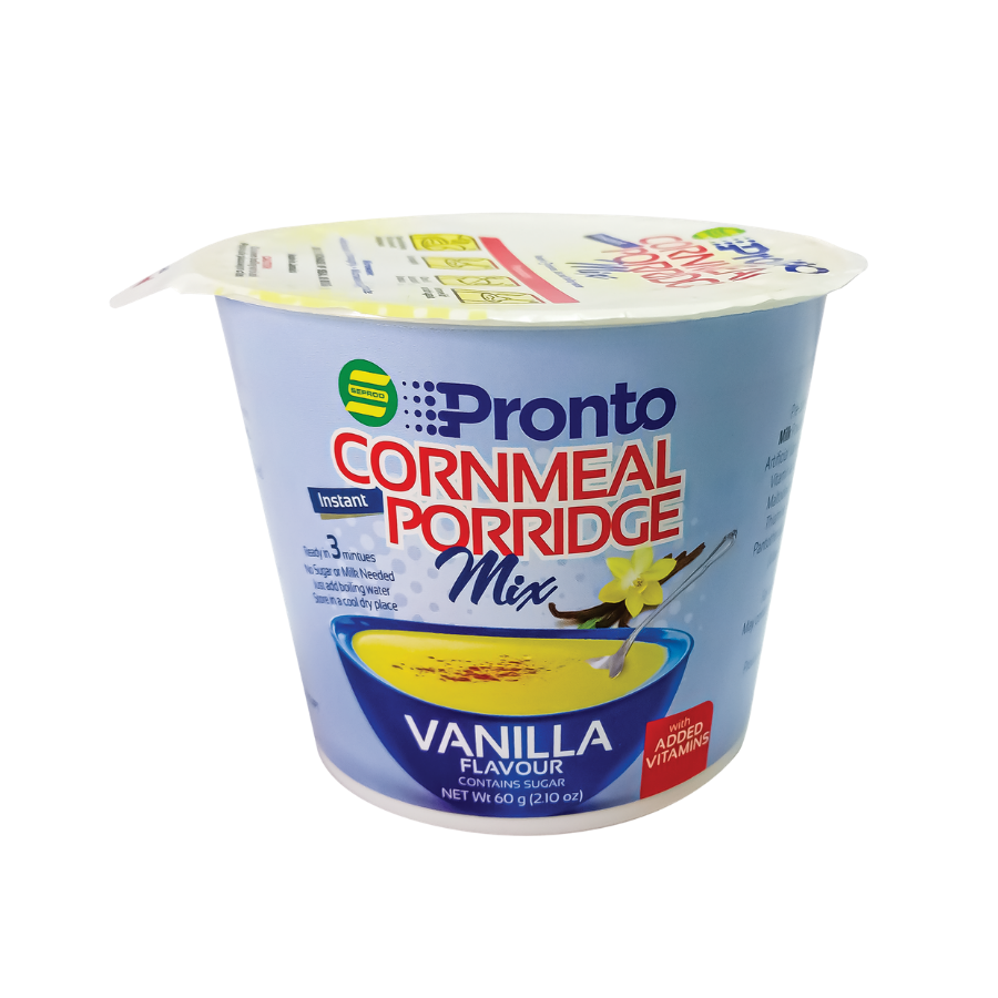 Pronto Instant Porridge Mix Cup, 60g (3 Packs)