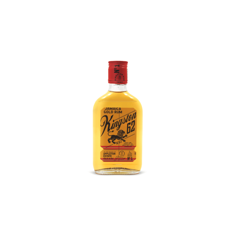 Kingston 62 Jamaica Gold Rum 200ml, 3 Pack