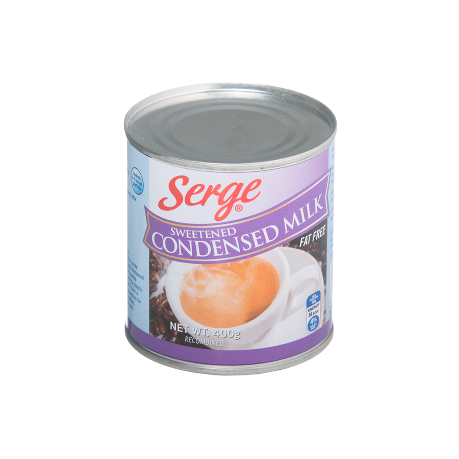 Serge Sweetened Low Fat Condensed Milk, 400g