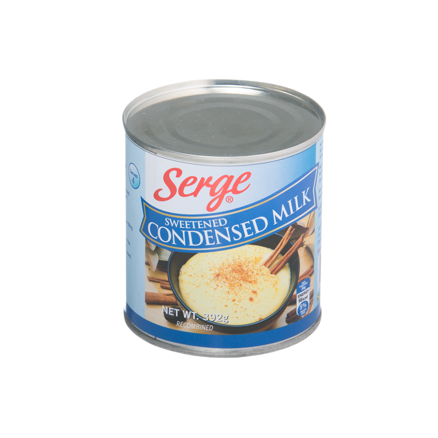 Serge Sweetened Condensed Milk, 392g