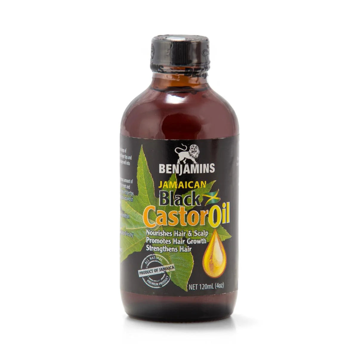 Benjamins Jamaican Black Castor Oil, 4oz