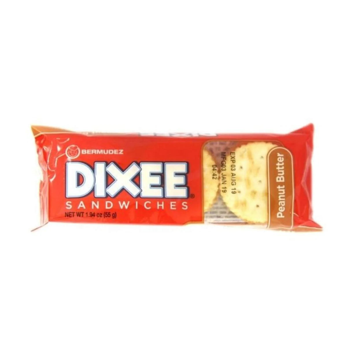 Bermudez Dixee Sandwiches, 1.73oz (3 Pack)