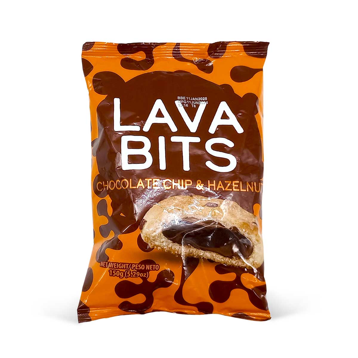 Bermudez Lava Bits Chocolate Chip & Hazelnut Biscuits, 150g (3 Pack)