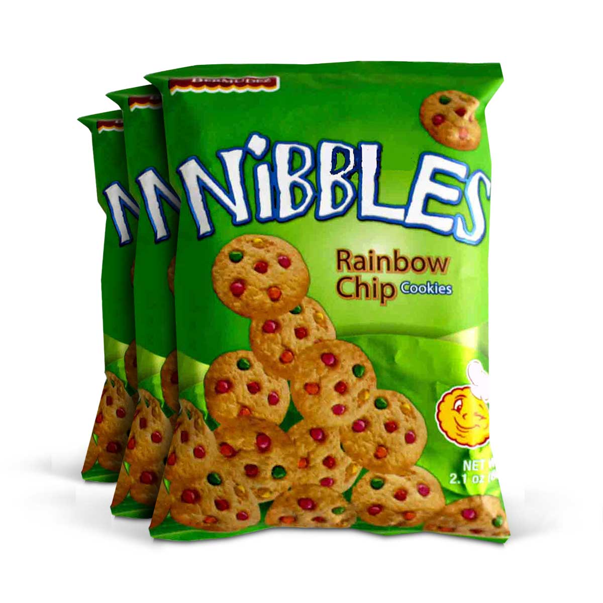 Bermudez Nibbles Cookies, 2.1oz (3 Pack)