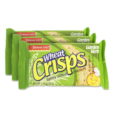 Bermudez Wheat Crisps, 1oz (3 Pack)