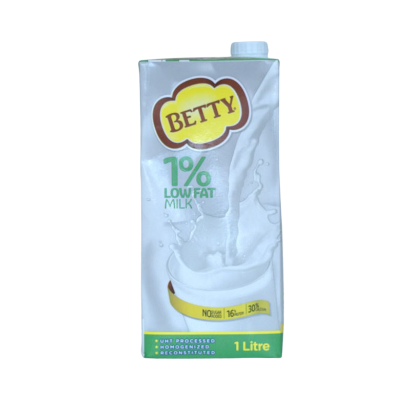 Betty 1% Low Fat Milk (2 Pack)