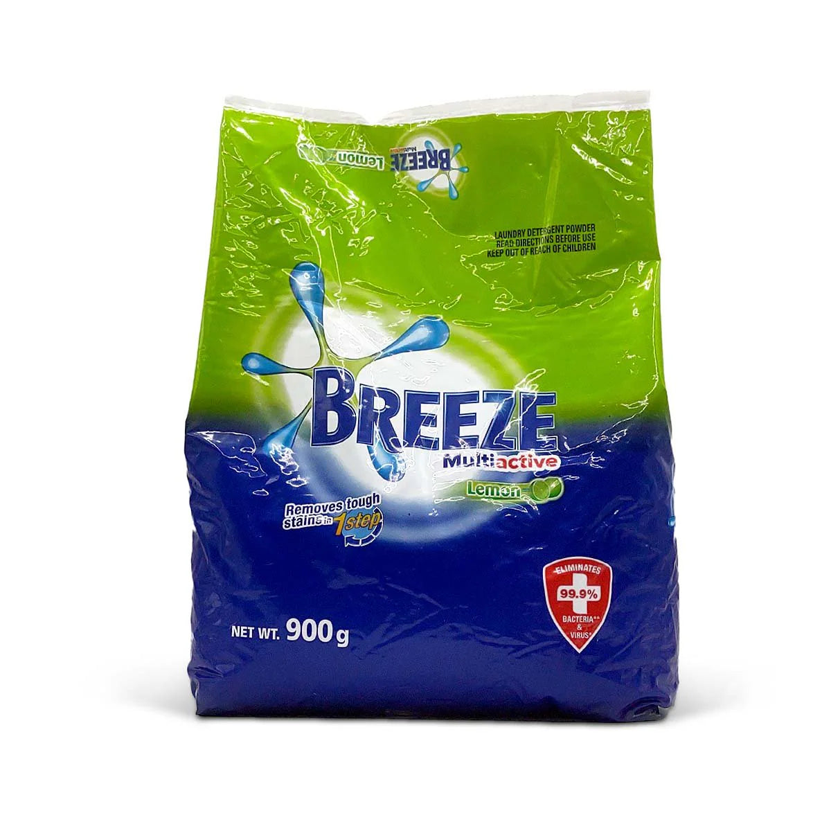 Breeze Multiactive Powder Detergent Lemon, 900g