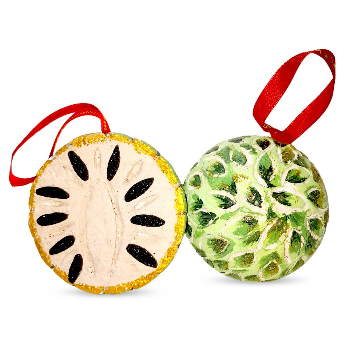 Bungalow Gems Sweet Sop Handmade Jamaican Ornaments