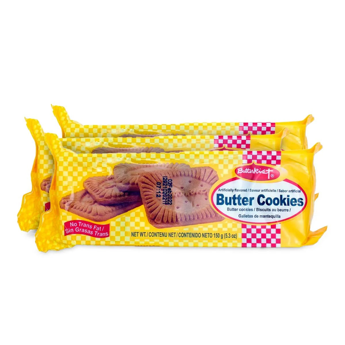 Butterkist Butter Cookies, 5.3oz (3 Pack)